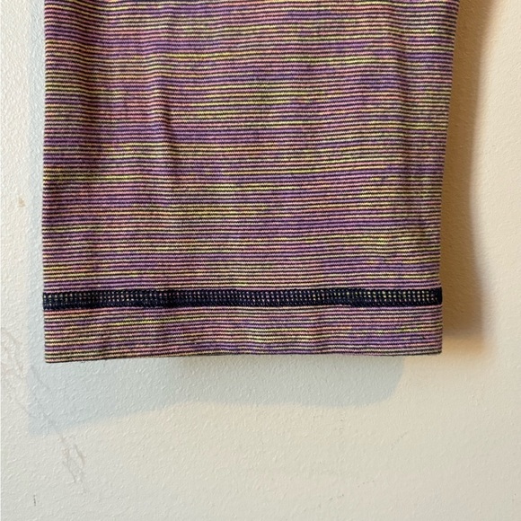 Lululemon Wunder Under High-Rise 21" Edged Stripe Jacquard Blueprint Royal Ruby - Picture 7 of 14